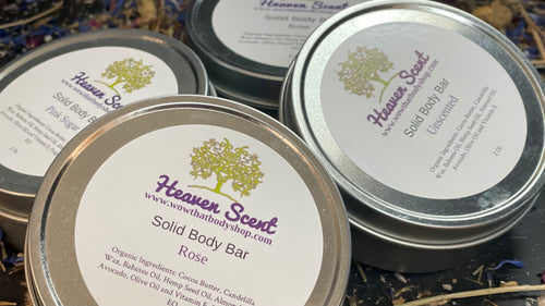 Solid Lotion Bars